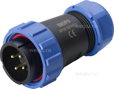 картинка Вилка кабельная Weipu SP2910/P7II1