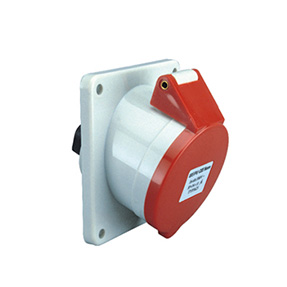 Силовая розетка панельная Weipu