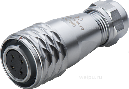 картинка Розетка кабельная Weipu SF1610/S4BI1