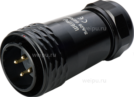 картинка Вилка кабельная Weipu SA2810/P10BB1
