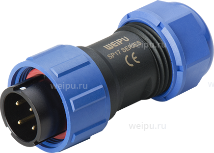 Фото SP1710/P23 Вилка кабельная Weipu
