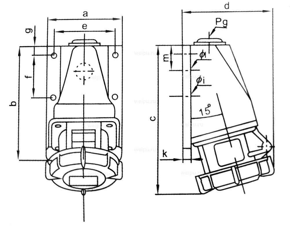Размеры TYPR8802