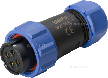 Фото SP2110/S4II1 Розетка кабельная Weipu