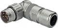 Фото M23DJ8TLSIIBU Вилка кабельная экран. угловая Weipu