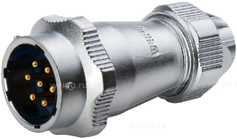 Фото WY16J4ZEB3 Вилка межкабельная Weipu