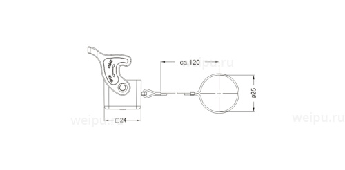 Размеры HB3A-CV-1L/C-F