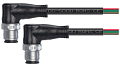 Фото M12J12AS-C/J12AS-C-5PVC-26A-BK Кабельная сборка Weipu