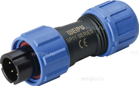 Фото SP1110/P3II Вилка кабельная Weipu