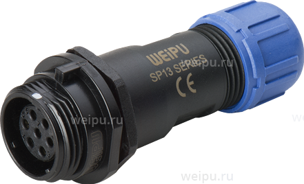 картинка Розетка межкабельная Weipu SP1311/S3C