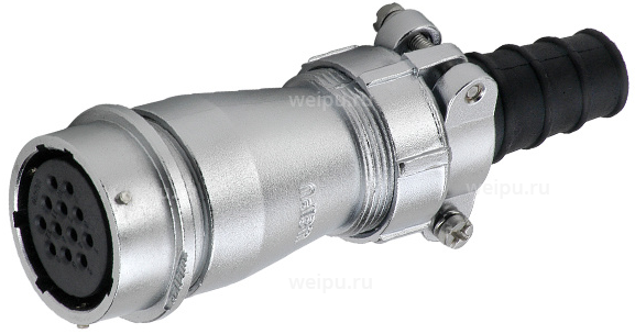 Фото WY48K42ZI-II3 Розетка межкабельная Weipu