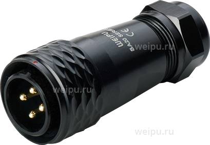 Фото SA2010/P7BIIR3 Вилка кабельная Weipu