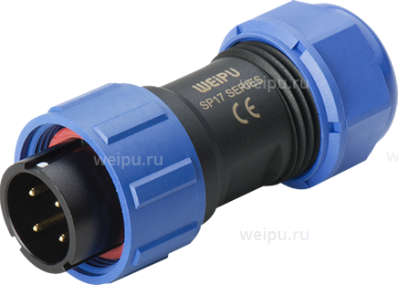 картинка Вилка кабельная Weipu SP1710/P3B