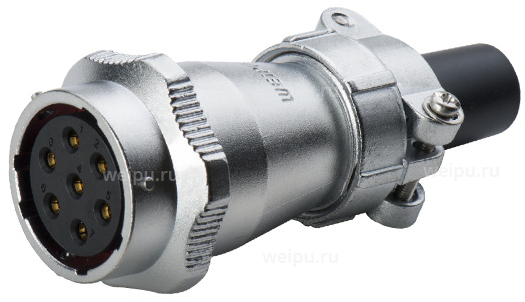 Фото WY24K2ZIB1 Розетка межкабельная Weipu