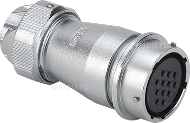Фото WY48J20ZE-II1 Вилка межкабельная Weipu