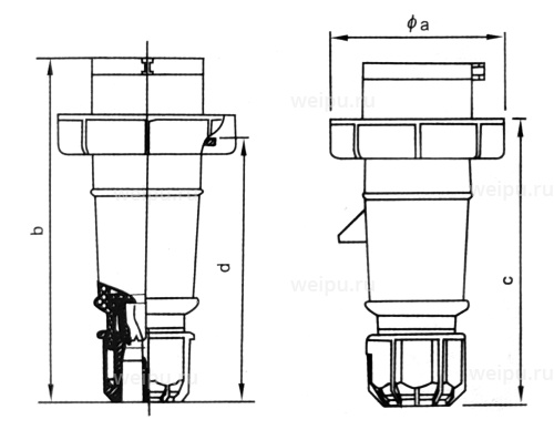 Размеры TYPR373-C