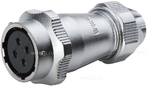 Фото WY24K4ZEB1 Розетка межкабельная Weipu