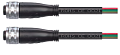 Фото M12K12AT-C/K12AT-C-5PVC-26A-BK Кабельная сборка Weipu