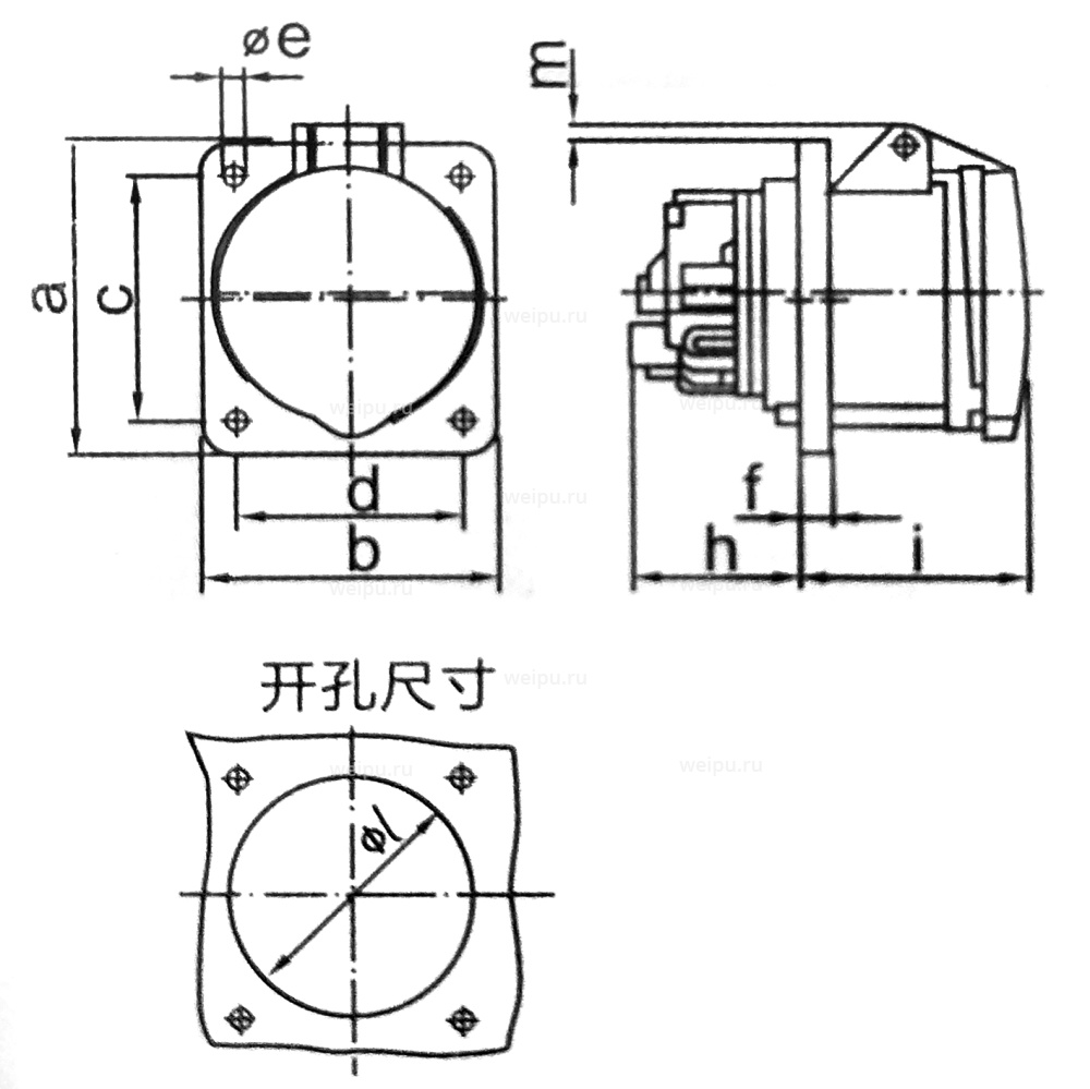 Размеры TYP59237