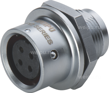 Фото SF1212/S3 Розетка на панель, крепление гайкой Weipu