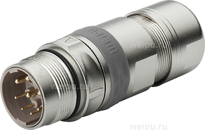 Фото M23DJ6TKSIIIGY Вилка кабельная экран. Weipu