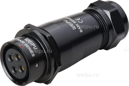Фото SA2011/S8IIG3 Розетка межкабельная Weipu