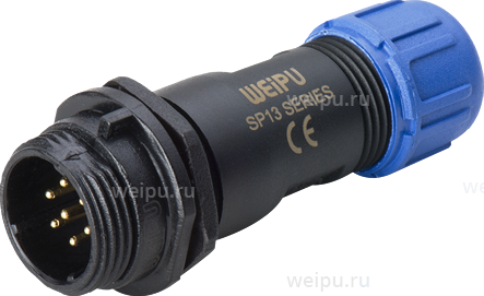 картинка Вилка межкабельная Weipu SP1311/P7C