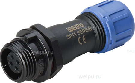 картинка Розетка межкабельная Weipu SP1111/S3C