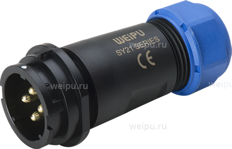 Фото SY2111/P3I2C Вилка межкабельная Weipu