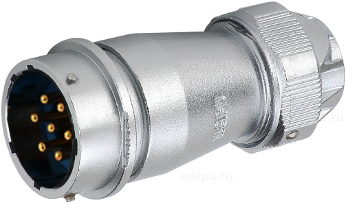 Фото WY48J42ZE-II1 Вилка межкабельная Weipu
