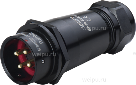 Фото SA2011/P7BIIB3 Вилка межкабельная Weipu
