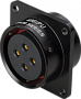 Фото SA2813/S15G3 Розетка на панель с квадратным фланцем Weipu