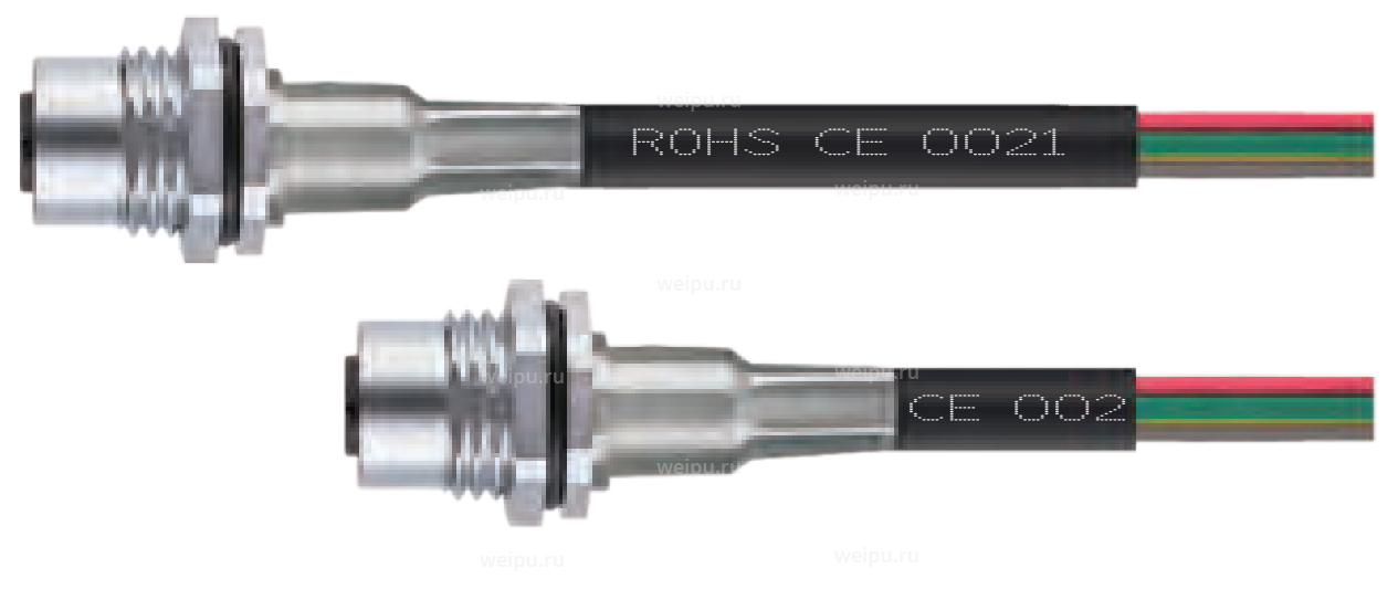 Фото M12K08AZQP-CPG9L/K08AZQP-CPG9L-0.2PVC-24A Кабельная сборка Weipu