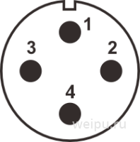Схема контактов WF20J4TA3
