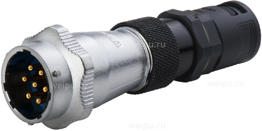 Фото WY20J12ZBB1 Вилка межкабельная Weipu
