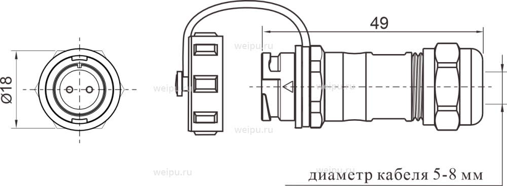 Размеры WY12K5ZE