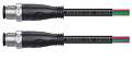 Фото M12J05AT-C/J05AT-C-1PVC-22A-BK Кабельная сборка Weipu