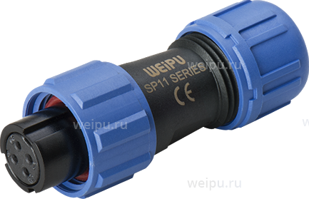 Фото SP1110/S4II Розетка кабельная Weipu