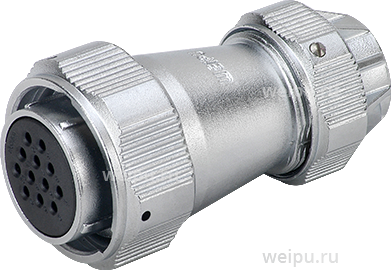 Фото WY20K1TE3 Розетка кабельная Weipu