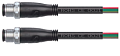 Фото M12J08ATP-C/J08ATP-C-3PVC-24A-BK Кабельная сборка Weipu