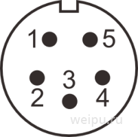 Схема контактов SF1212/S5