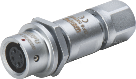 Фото SF611B/S2I Розетка межкабельная Weipu