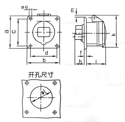 Размеры TYPR5618