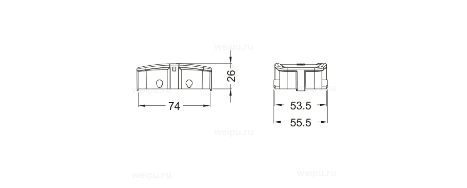 Размеры HB10B-CV-4B