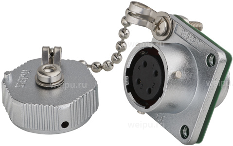 Фото WY16K4BZ1 Розетка панельная Weipu