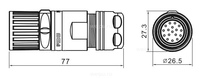 Размеры M23SK19TKSIIIY
