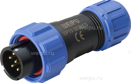 Фото SP1310/P4II Вилка кабельная Weipu