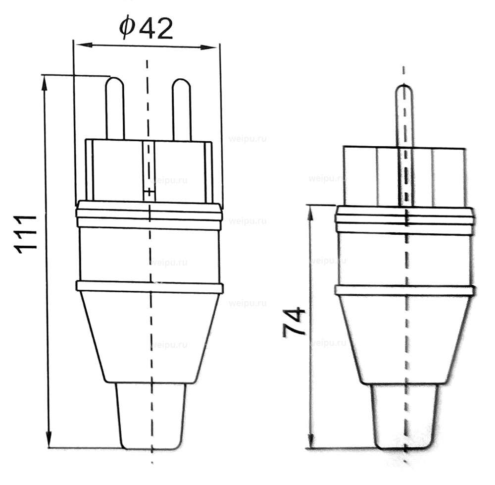 Размеры TYP131