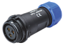 Фото SP2111/S3I3C Розетка межкабельная Weipu