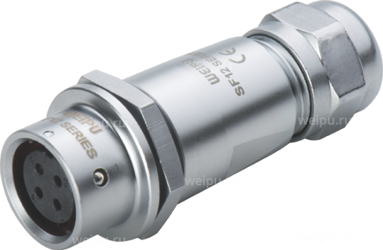 Фото SF1211/S2I Розетка межкабельная Weipu